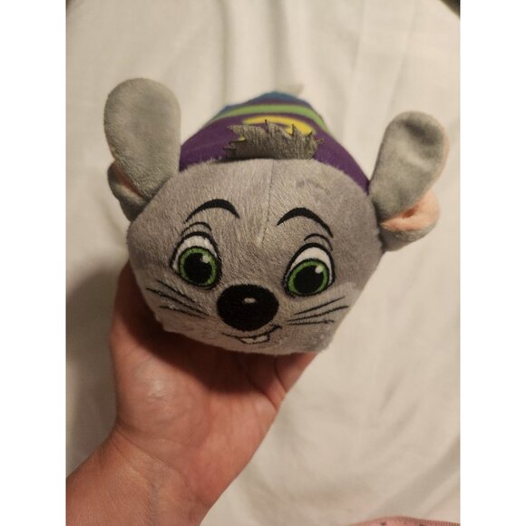 Chuck E Cheese Pizza Mouse Stackable Plush - Picture 1 of 4